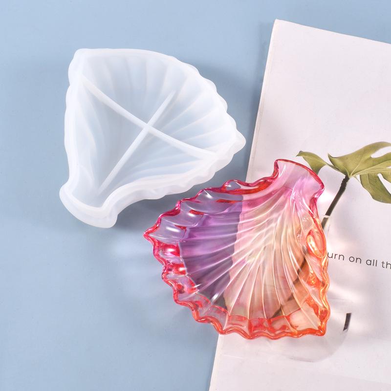 

Poppy DIY Resin Mold Leaf Starfish Plate & Fruit Storage Box Silicone Mold