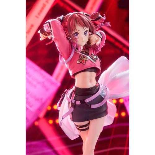 Kotobukiya Gakuen Idolmaster Hanaumi Saki -Fighting My Way- 1/7 Scale, Approximately 240mm, PVC Pre-painted Figure