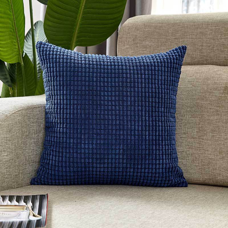 Pillow Cover Corn Velvet Sofa Ins Nordic Cushion Cover Pillow Cover Corduroy Bedroom Sofa Cushion Cushion