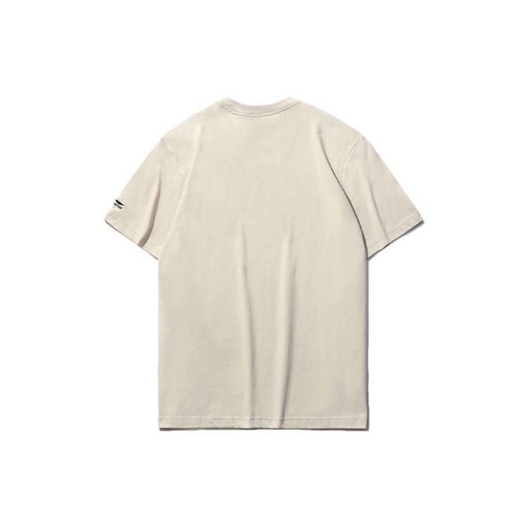 Li Ning T Shirt Men's Silver Fish Gray AHSR079-2