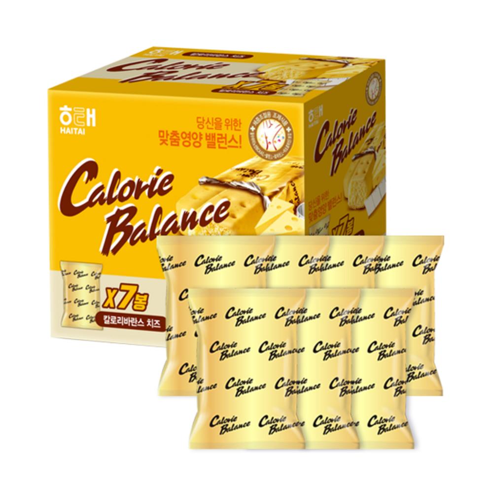 Haitai Calorie Balance Cheese Flavor 7p, 266g