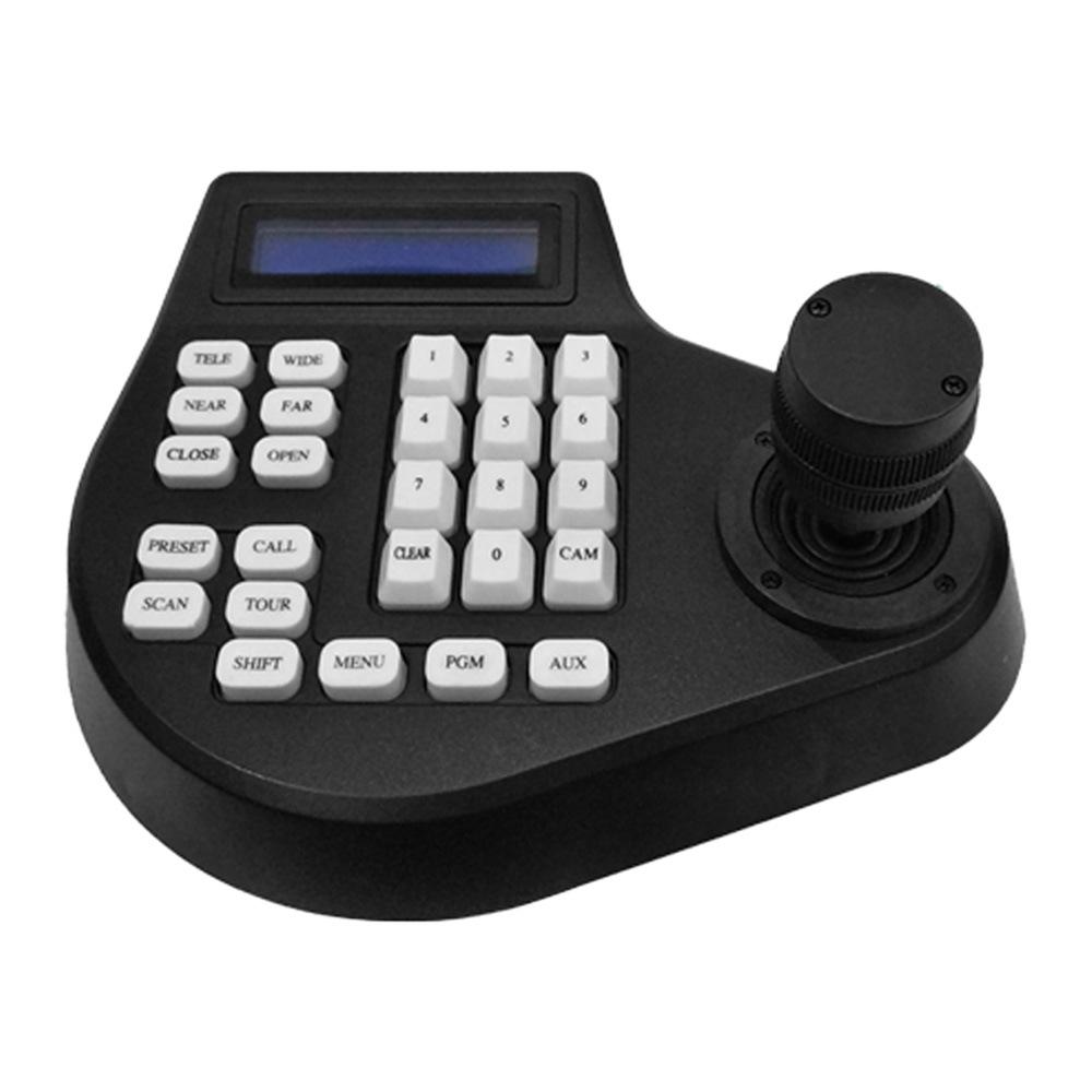 2D/3D/4D Gimbal Control Keyboard for PTZ Dome Camera with RS485 Simulation