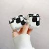 Protective Case for AirPods 1/2, Creative Elegant Art White Black Grid Plaid Smiling Face Soft Silicone TPU Rubber Lightweight Ultra Thin Cover