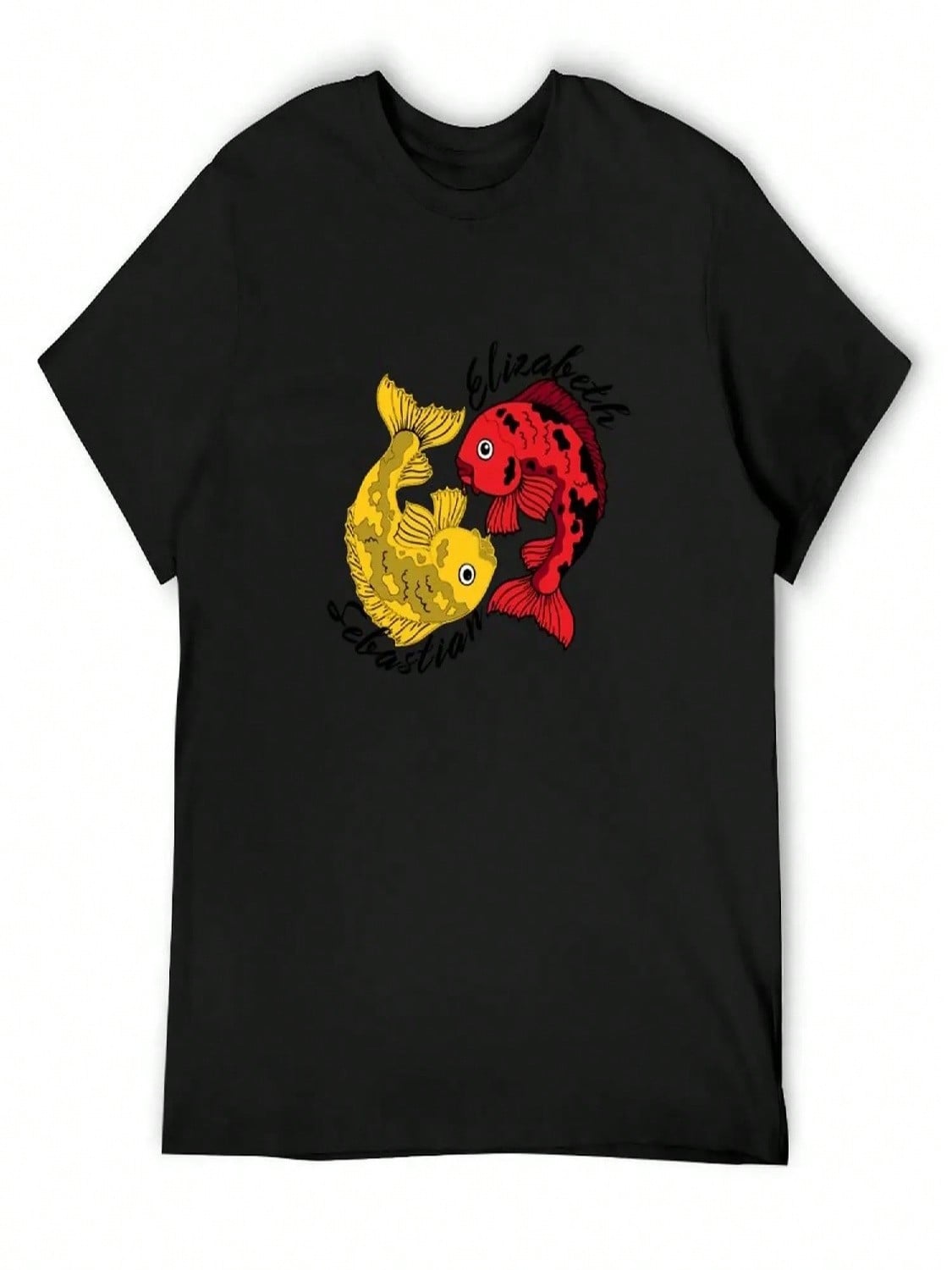 Elizabeth And Sebastian T-Shirt Plus Size Clothes Aesthetic Clothes Designer Shirts T Shirts S разноцветный