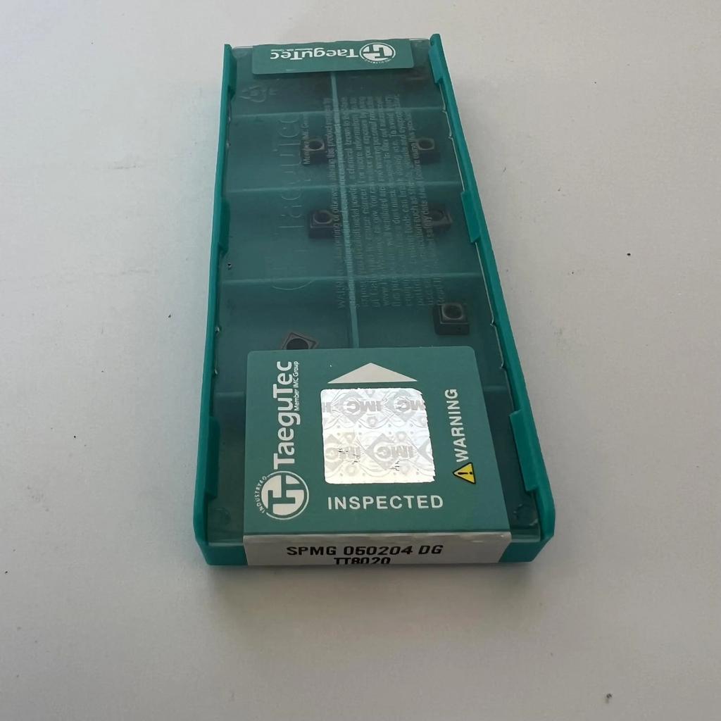 TaeguTec / SPMG 050204DG TT8020 /Original Genuine CNC Alloy Blade 10 PCS