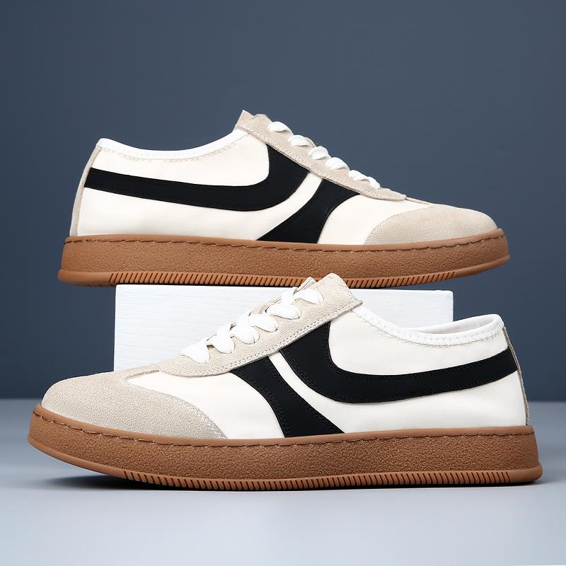 2025 men's board shoes outdoor casual shoes spring and autumn new trend Deshun shoes men's wear-resistant non-slip versatile men's shoes