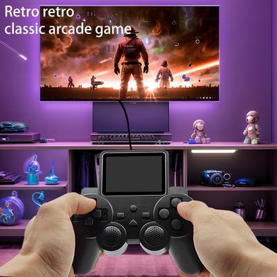 Portable Game Player Built-in 520 Games Classic Game Console with Rechargeable Battery Gifts for Boys Girls