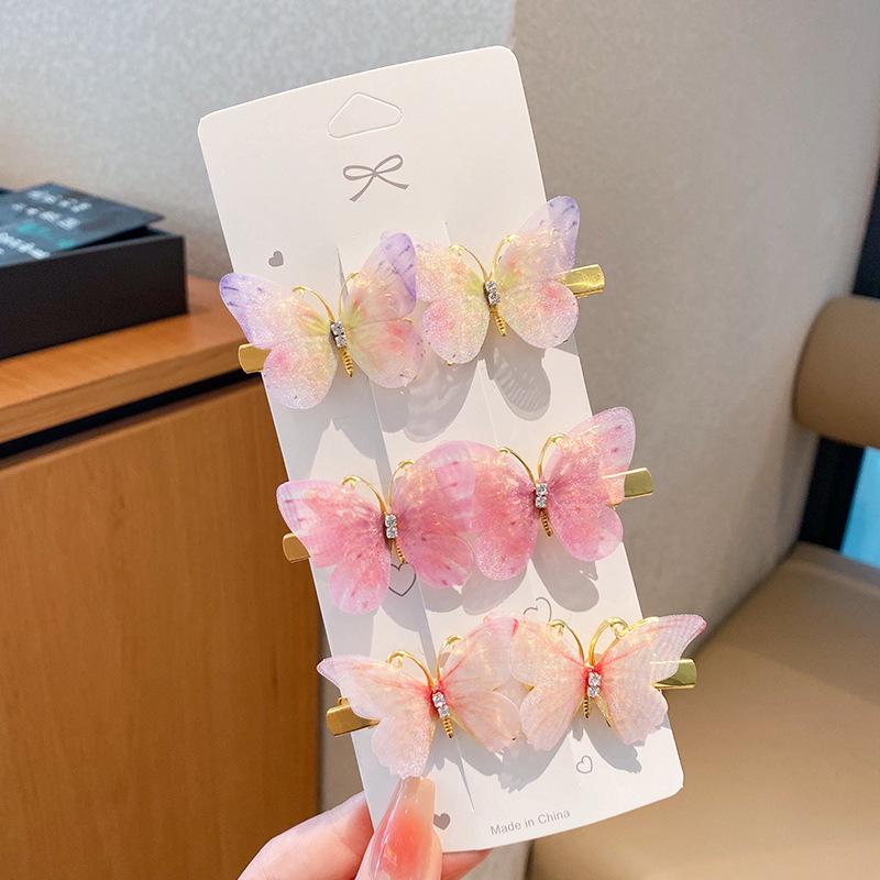 

3D Заколка-бант с бабочкой для детей - Бережная к волосам