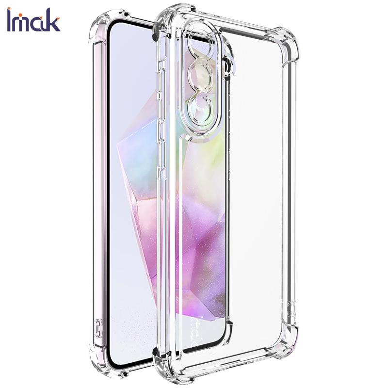 

Для Samsung Galaxy A16 A36 5G Чехол для телефона IMAK UX-4 Ударопрочный Мягкий чехол Samsung Galaxy A36 5G белый