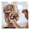 12 Piece Pearl Hair Pins Set - U-Shaped Assorted Sizes for Everyday Wear, Kimono, Graduation, Wedding, Coming of Age Ceremony, Anniversary,