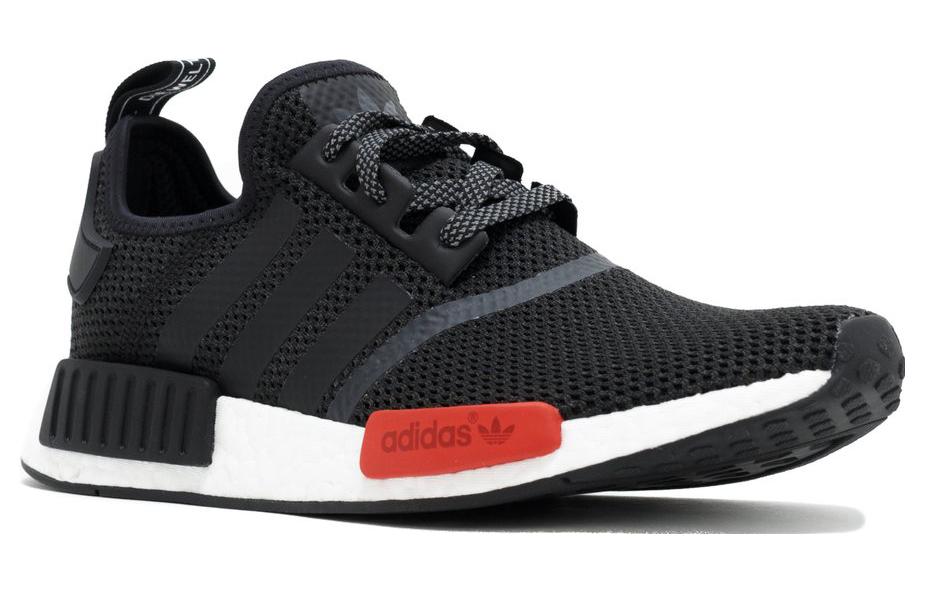 adidas NMD_R1 'Black Red' Foot Locker Eu Exclusive AQ4498