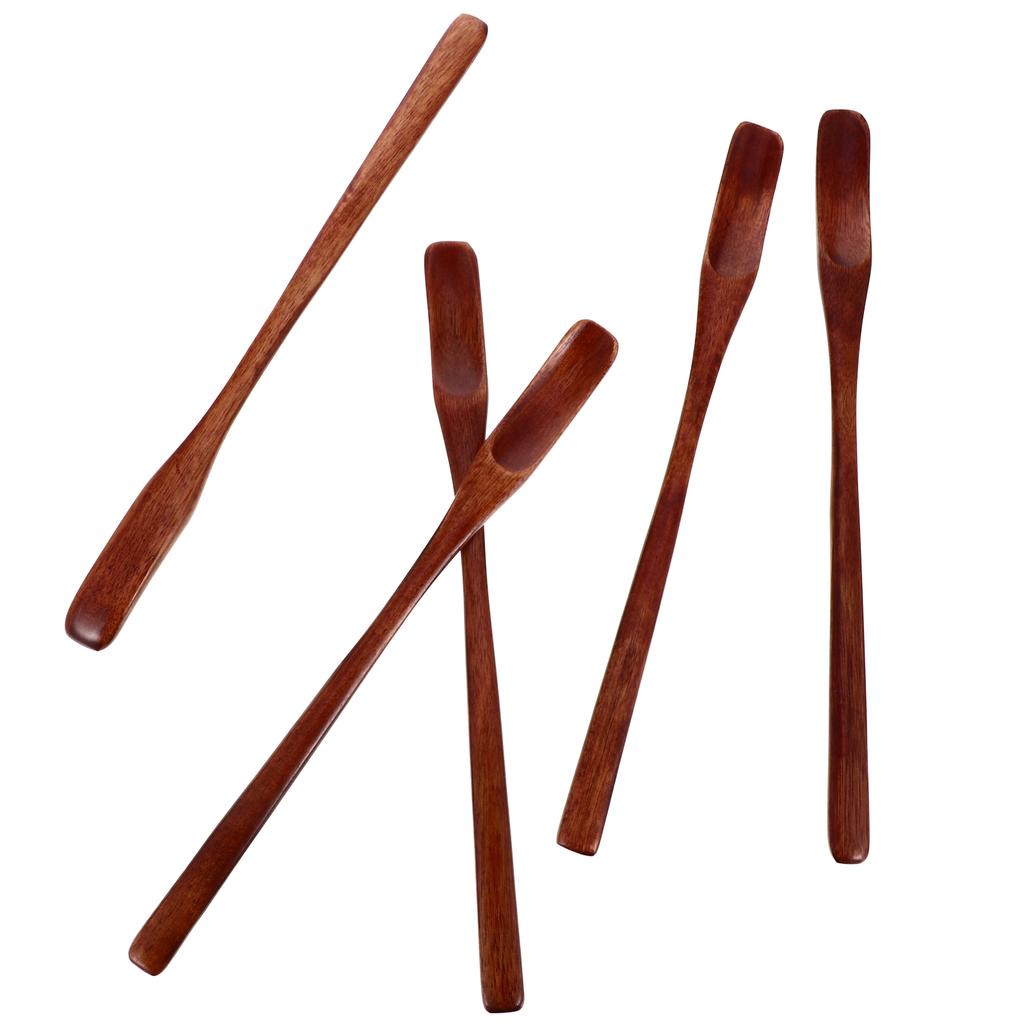 5Pcs Honey Stir Sticks Easy To Extract Honey from Jars Long Handle Design Smooth Surface No Burrs Gift Choice