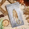 4Pcs Vintage Metal Feather Bookmark Creative Decorative Bookmark  Reading Accessory