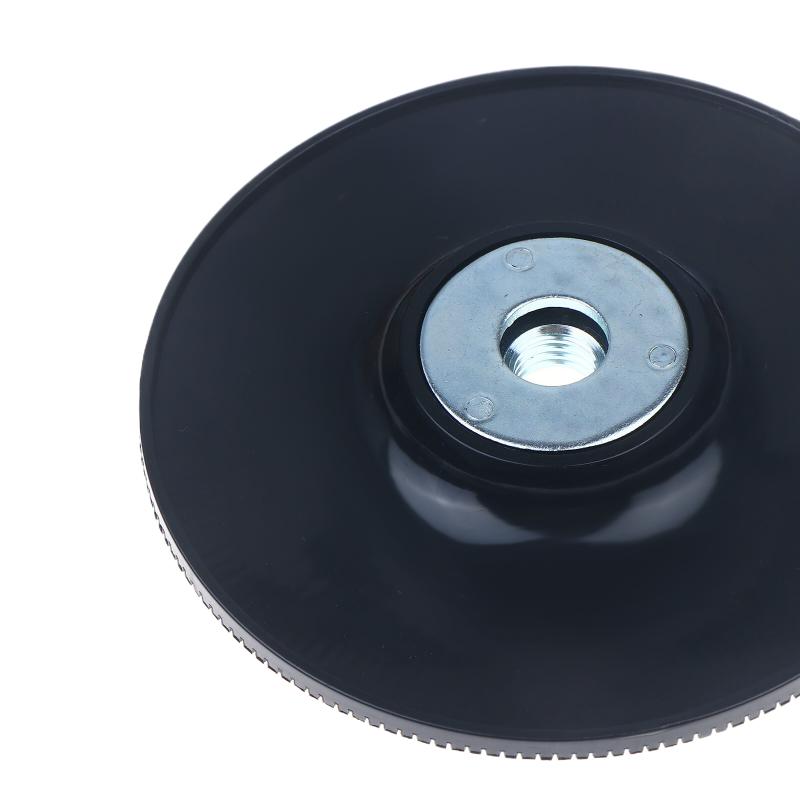 1 Pcs Sanding Disc Backing Pad Grinder Attachment For Angle Grinders Power Tools Accessories Dedicated Steel Paper Tray