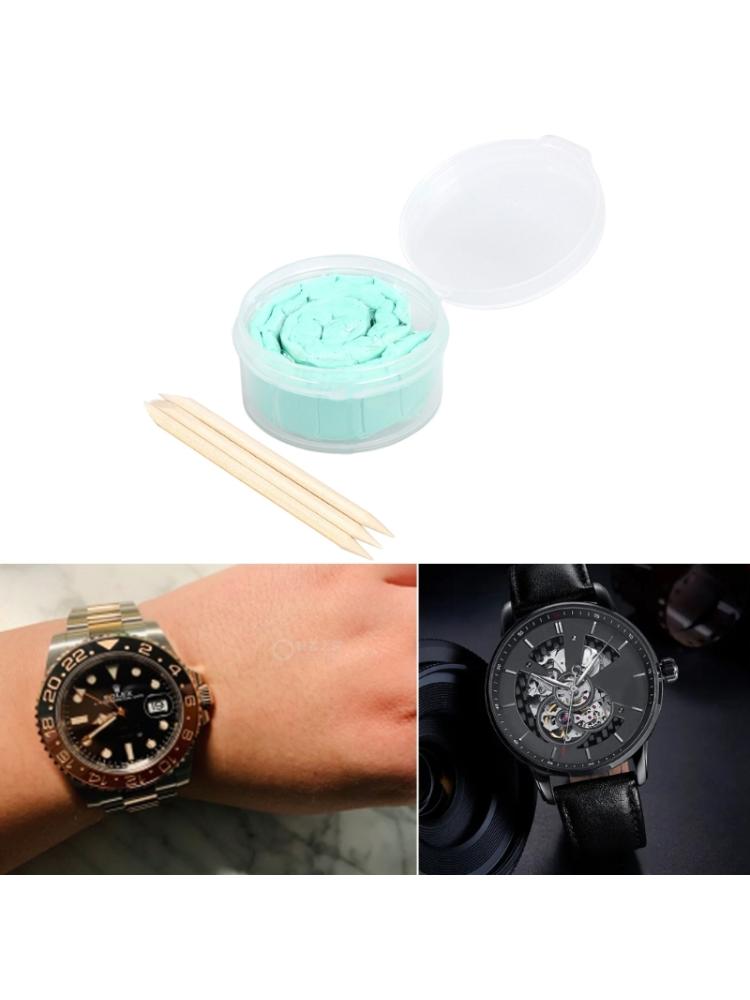Watch Cleaning Clay Smart Clay Putty for Repair Professional Bar Parts Cleaner Watchmakers Wheel Hand Watchmaking Tool