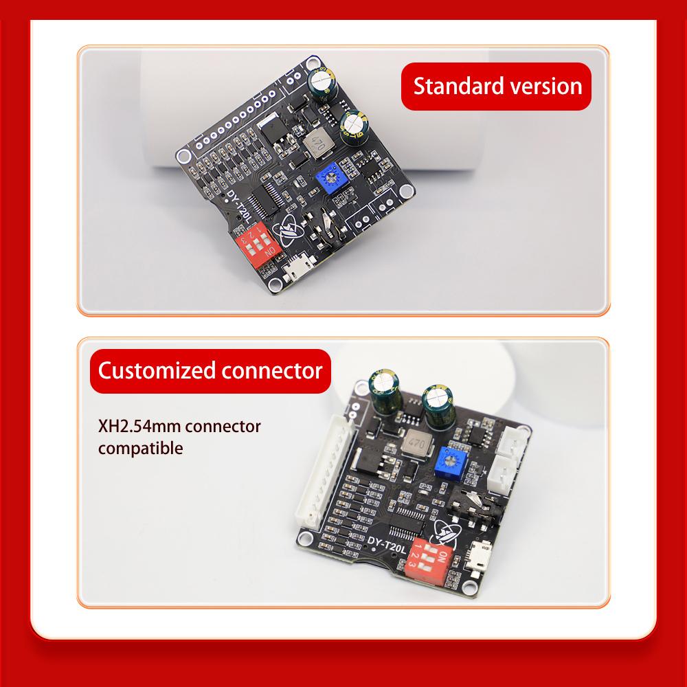 10W 20W MP3 Player Sound Module Voice Playback Board 9CH OneforOne Control Audio Player Module