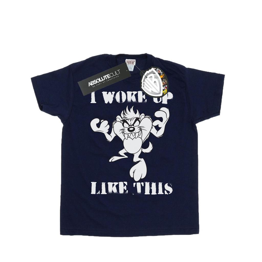 Looney Tunes Womens/Ladies Taz I Woke Up Like This Cotton Boyfriend T-Shirt