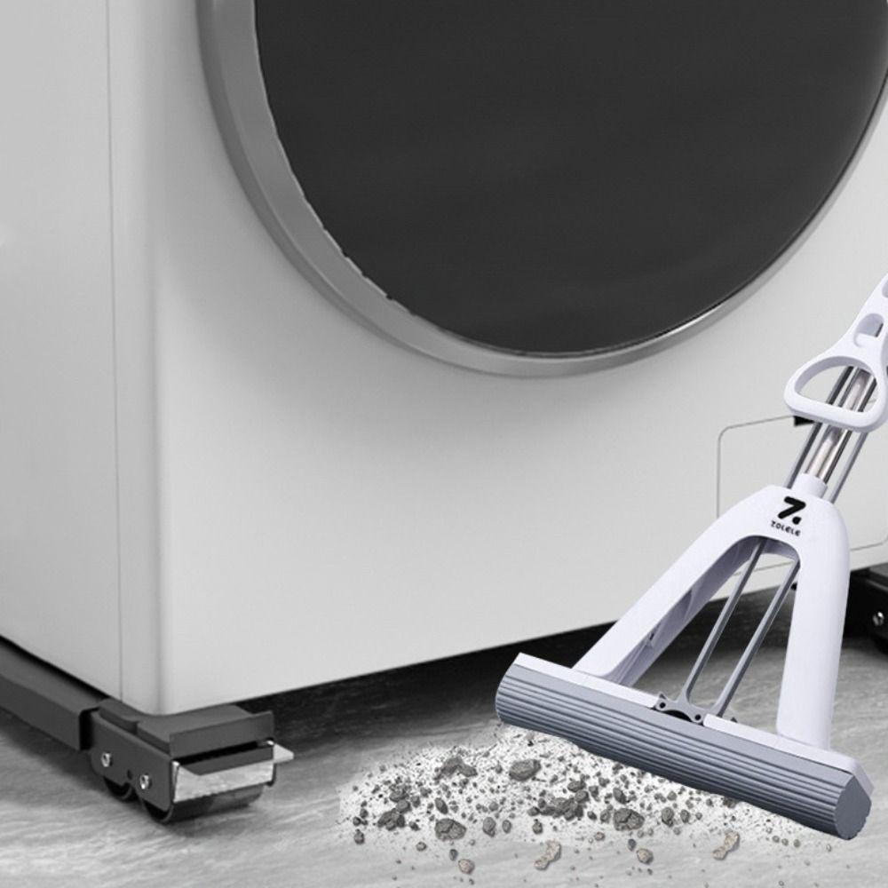 Durable Refrigerator Stand Extendable Mobile Roller Bracket Practical Adjustable Stand  Washer
