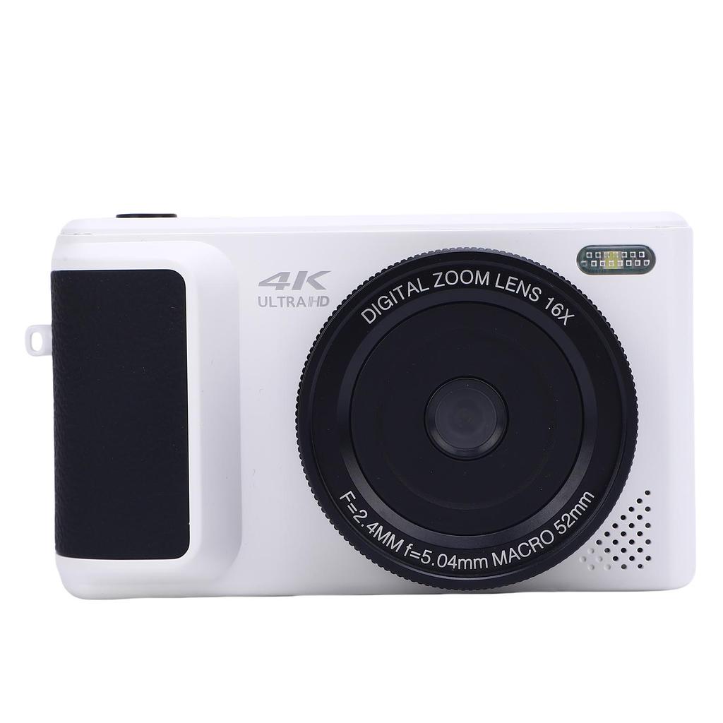 4K Digital Camera for Photography 64MP HD Autofocus 16X Digital Zoom Retro Mirrorless Video Camera