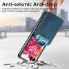 For Motorola Razr 50 Ultra 5G Case Card Holder Kickstand Retro Texture Leather Back Cover