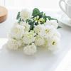 5 Forks 15 Heads Small Carnation for Wedding Arch Decor Christmas Garland Accessories Home Floral Arrangement Artificial Flowers