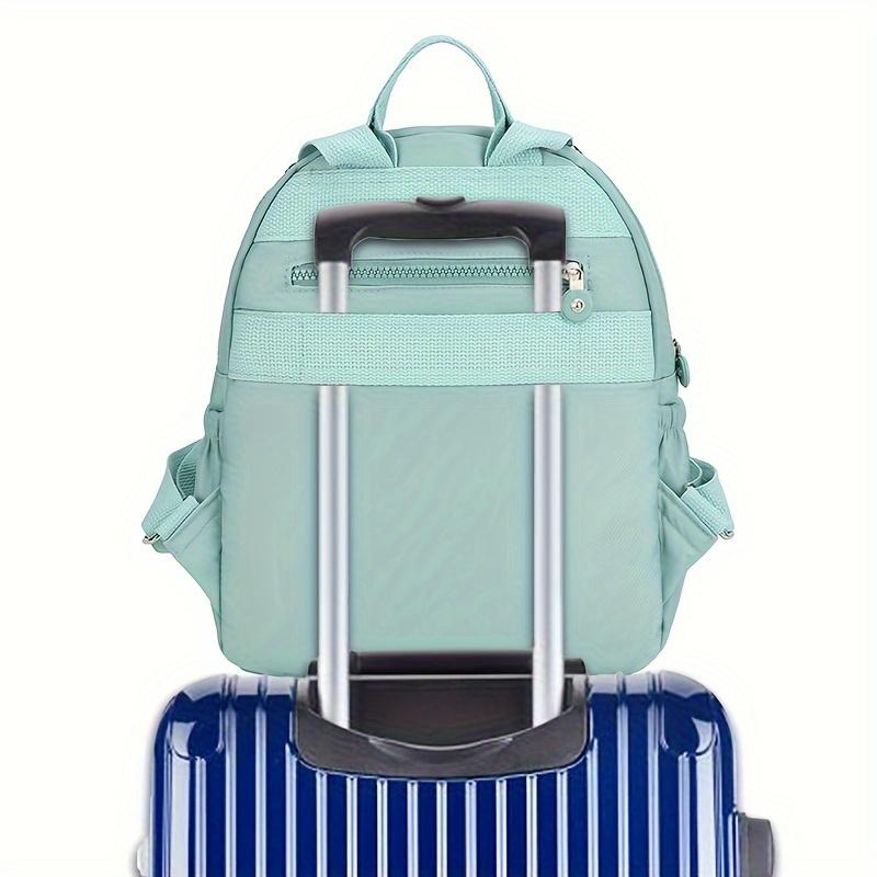 Fashionable Travel Backpack For Women With Large Capacity, Lightweight Nylon Fabric, Versatile Multiple Pockets, Su… More