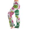 Women  Winter Print Pants Full Length Long Trousers Sports Pants