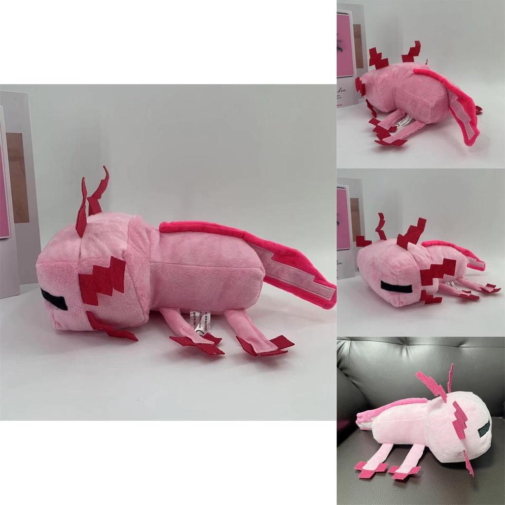 Pluszowa zabawka Axolotl Miękka i przytulna Lalka zwierzątko z kreskówki 30 cm wysokości