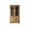 DKD Home Decor-Display Case DKD Home Decor Crystal Rubber Wood 97 X 42 X 190 Cm