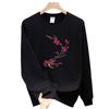 Heavy Round Neck Men'S T-Shirt Autumn American Trendy Brand Personalized High-Quality Printing Versatile Long-Sleeved Clothes