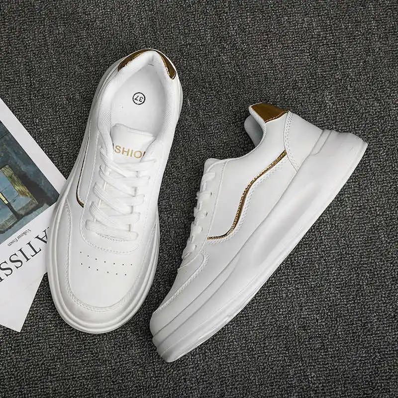 Without Heels Thin Heel For Shoes Loafers Funny Sneakers Women's Sports New Fast Chassure Sneachers Tens Hand Made Deals