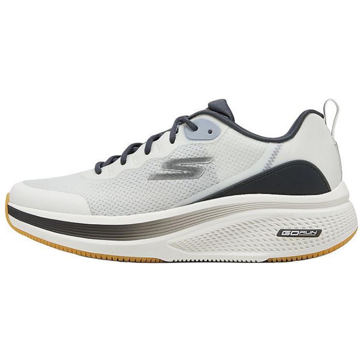 Skechers Men Lightweight Supportive Shock Absorbing Running Shoes Men sneaker White Gray 220851-WGY 39.5