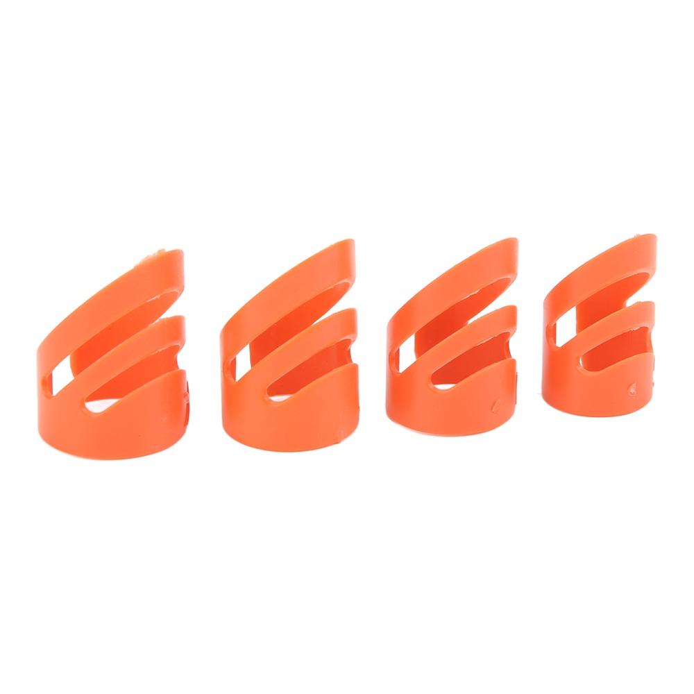 8PCS Multiple Sizes Fingertip Protector Adjustable Instrument Accessory Set  Stringed Instrument