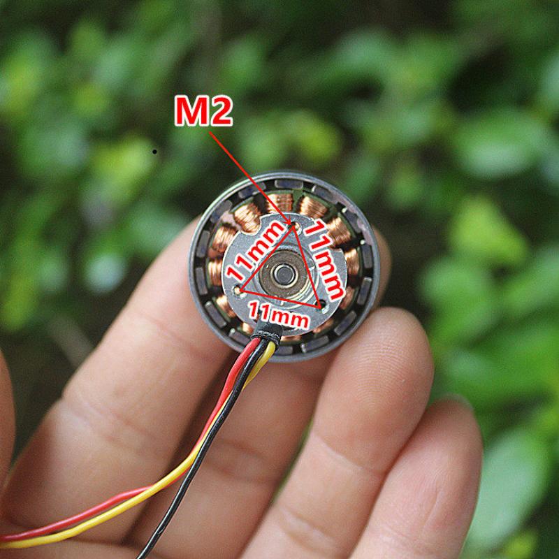 2204 Brushless Motor 1000Kv Rc Drone Replacement Motor High Torque Low Noise Metal Frame For Diy Quadcopter Model