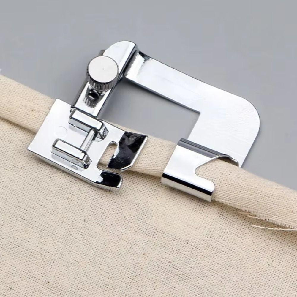Snap-On Rollsaum-Nähfuß 6-25mm Schmaler Rollsaumfuß Breiter Rollsaumfuß Nähzubehör