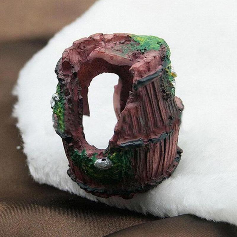 Aquariumzubehör Fischtank Landschaftsgestaltung Harz Ornament Antike Fässer Dekor