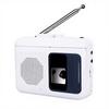 Retekess TR606 Portable Cassette Player Tape Recorder FM/AM Radio 3.5mm Headphone Jack Auto Reverse Fast-Forward/Rewind Play Old