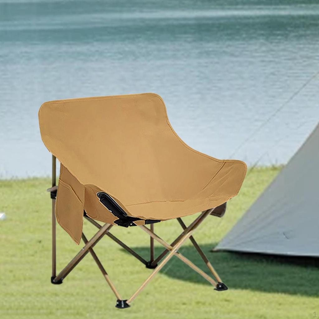 Campingstuhlbezug Nur Tragbar Atmungsaktiv Mondstuhl Ersatz mit Seitentasche für