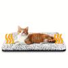 1PC Explosive Winter Warm Cat Kennel Mat Removable and Washable Snowflake Fleece Self-Heating Dog Kennel Mat Dirty Resistant and Non-Slip Dog Mats