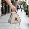 Triangular Shape Portable Breakfast Bag Waterproof Material Thermal Storage Bag  Picnic