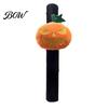 Memory Steel Wrist Rings for Toddlers Halloween Stuffed Slap Bracelet, Plush Pumpkin Ghost Bat Skull Cat Bulk Gifts Classroom Activities Cute