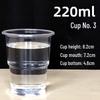 Beiyipin 220ml Thickened Disposable Plastic Cups