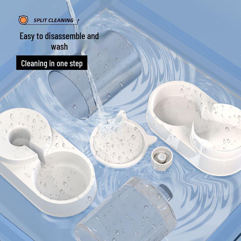 Automatic Pet Feeder and Water Dispenser for Large Dogs and Cats
