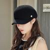 Japanese British Style Spring Summer Beret Hat For Women Luxury Brand Designer Straw Hat Breathable Sun Hat Visors Travel Caps
