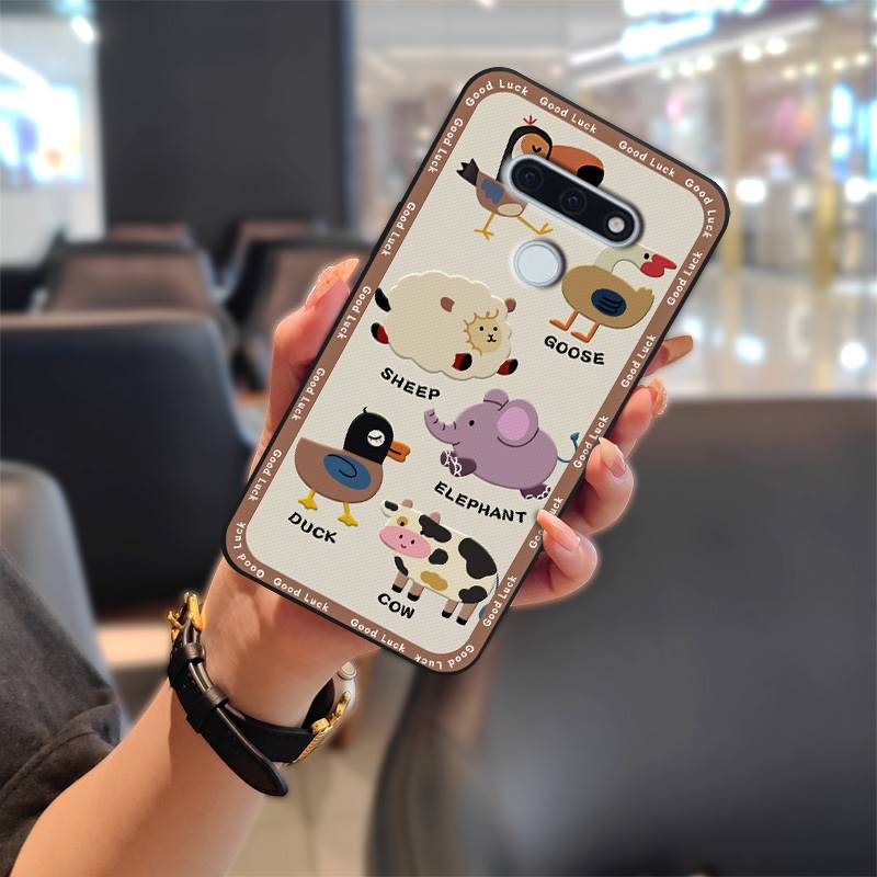 protective Anti-knock Phone Case For LG Style3 L-41a Cover Fashion Design TPU Back Cover Soft case Cartoon Cute Silicone