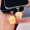 Type-c Phone Dust Plugs Cute Rabbit Decorative USB C Anti Loss Dustplugs for Samsung Xiaomi Android Charging Port Stopper Cap