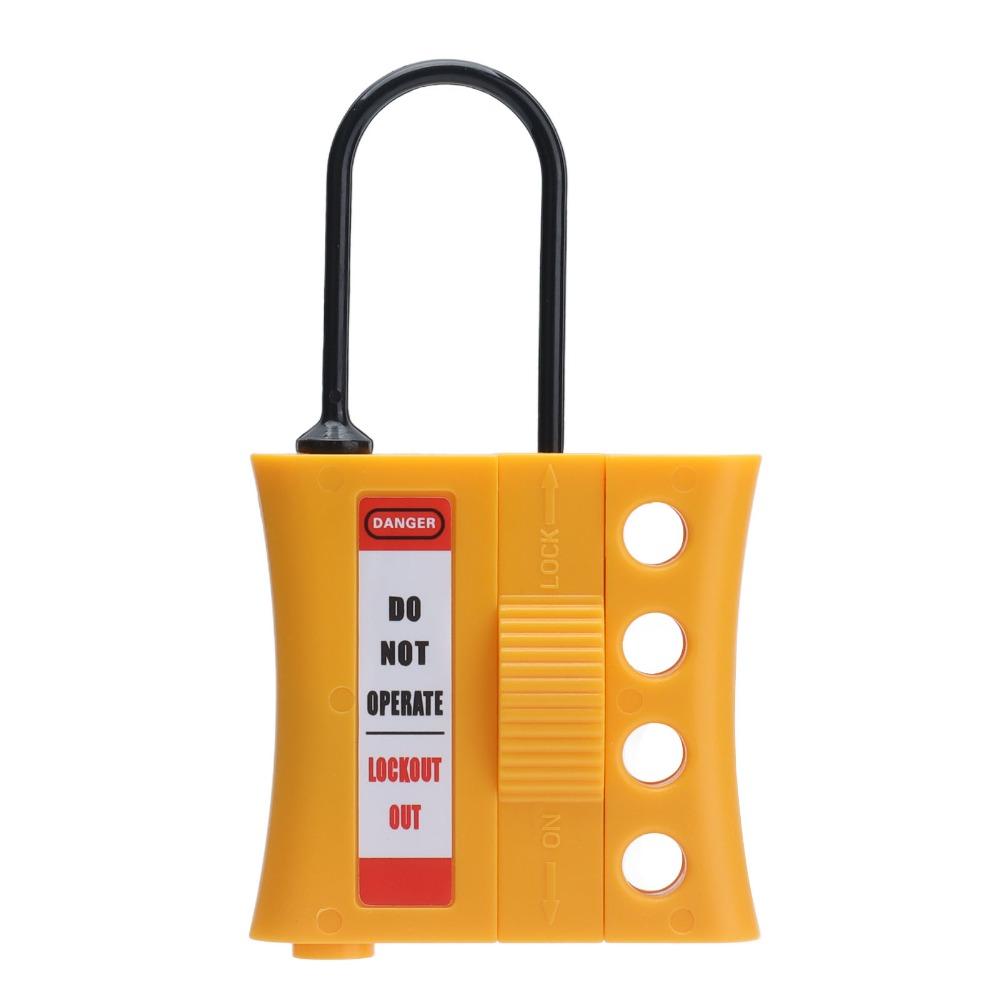 

4 Hole Insulated Lockout Tagout Hasp Keyed Padlocks Insulated Padlocks Safety Lock Group Lockout Hasps Automotive Lockout