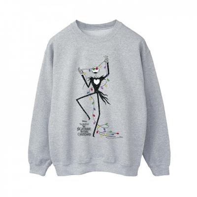 The Nightmare Before Christmas Womens/Ladies Lights Sweatshirt
