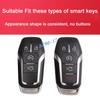 Transparent  Black Clear Car Smart Key Cover Case Keychain For Ford Fusion Explorer Edge F150 Mustang Mondeo Lincoln Mkz Mkc Mkx