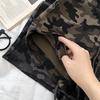Pantaloncini Corti Caldi da Donna American Spicy Girl Camouflage Coulisse Vita Elastica Gamba Larga Linea A